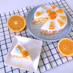 オレンジショートケーキ