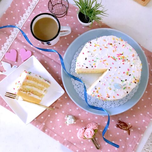 ファンフェッティドーナツのレシピ