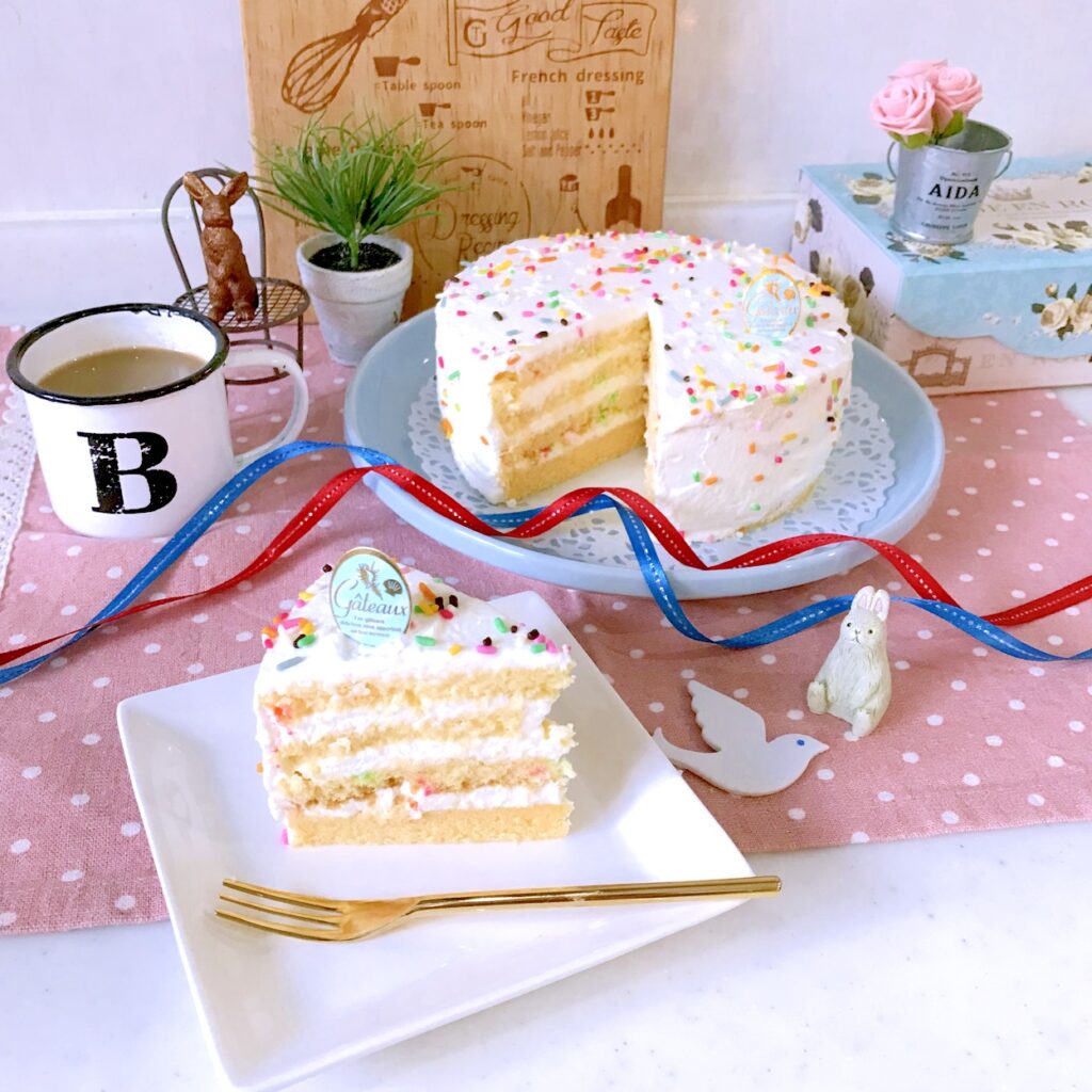 ファンフェッティドーナツのレシピ