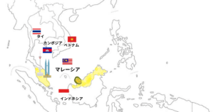 マレーシア地図