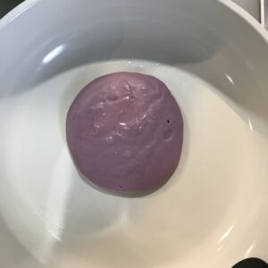 紫芋のパンケーキ