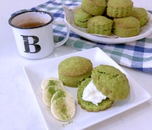 抹茶のスコーン