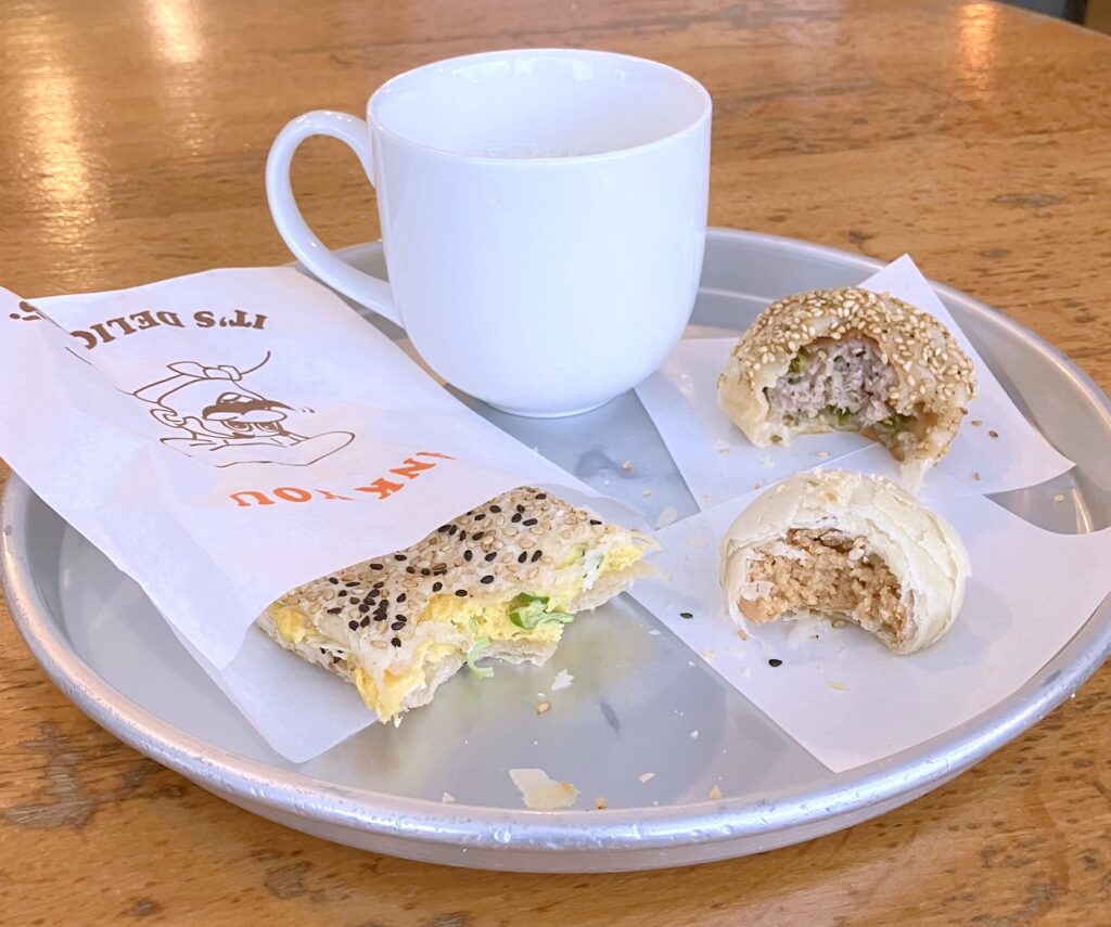 台湾朝ごはん
