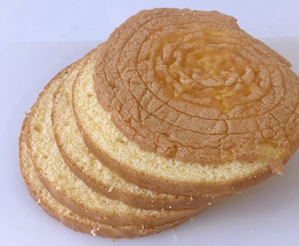 スポンジケーキスライス