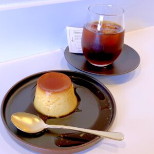 プリンとコーヒー
