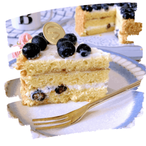 ブルーベリーケーキ