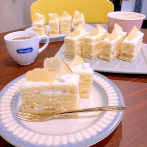 リンゴのショートケーキ