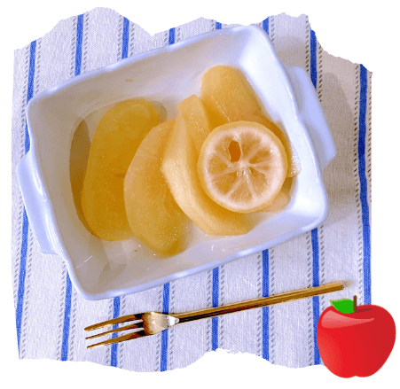 林檎のコンポート