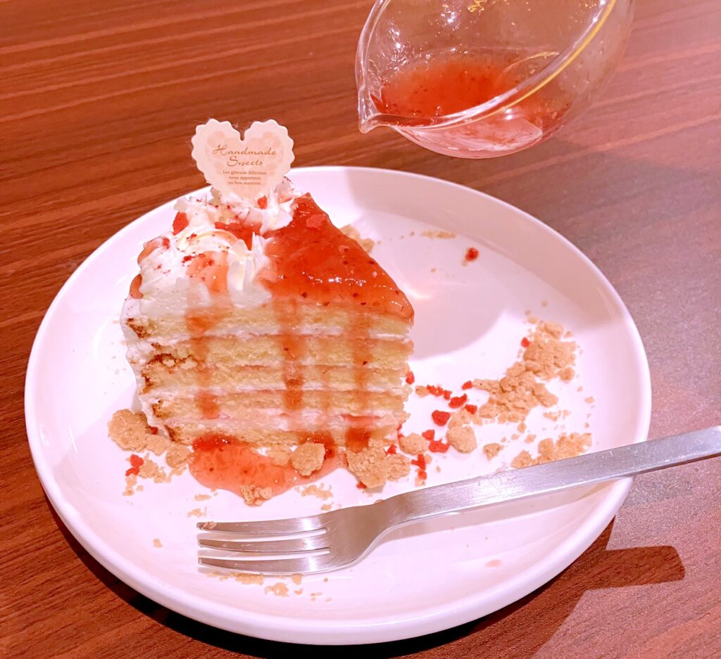 いちごのケーキ