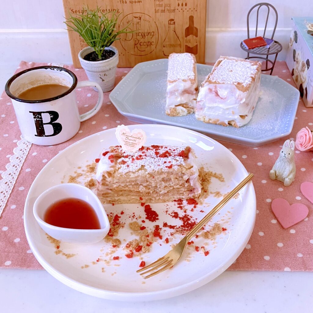 ココナッツサブレヨーグルトケーキ