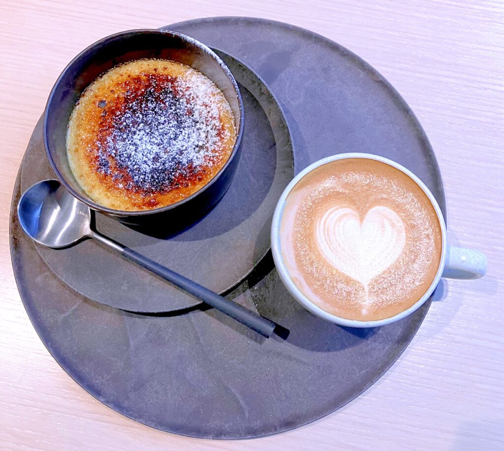 サツマイモのプリン