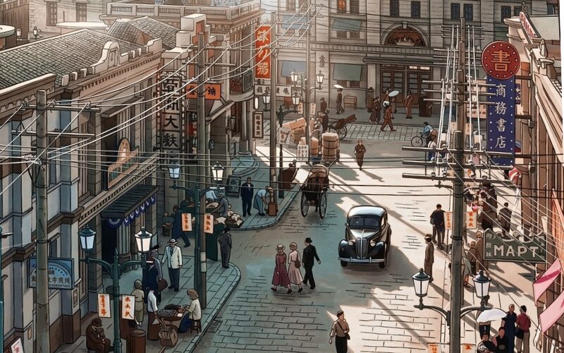 1945年満州ハルビン