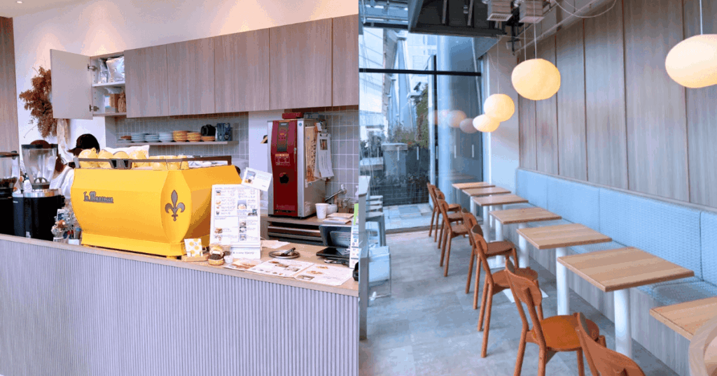 カフェ店内
